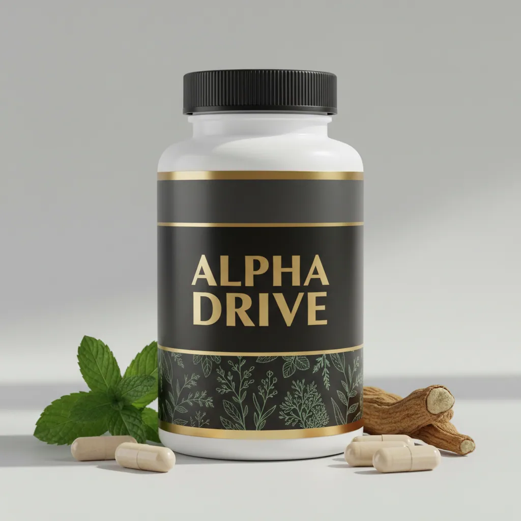 Alpha Drive kosttillskott burk 60 kapslar